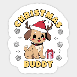 Christmas Buddy Sticker